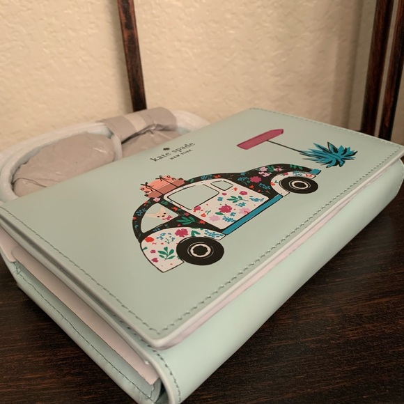 Winni Kate Spade crossbody new horizons blue - Picture 7 of 8